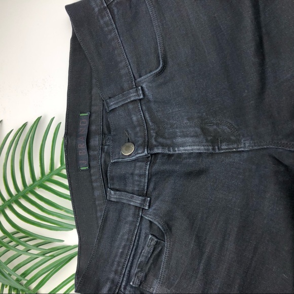 J BRAND Jeans LOVESTORY Cut #1499 Black Size 28 - Picture 2 of 6